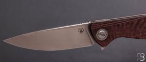   Couteau " F95 " par Shirogorov - Micarta et Elmax