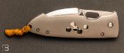  Couteau " Hawkbill " CPM154 et Titane de Tom Mayo