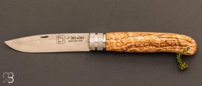   Couteau de poche José Da Cruz " Décalé collection " en bois d'olivier - Modèle "NECTAR"