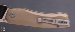 Couteau " Kazy " par Böker Plus - Collaboration Gabriel Berthelemy - G10 et Nitro-V