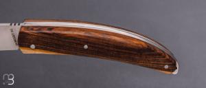  Couteau " L'Aurhalpin  "  par la coutellerie Dubesset - Pistachier et XC75