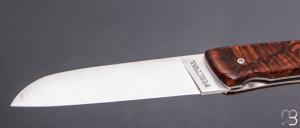  Couteau " L08 " par Atelier Perceval - Bois de fer et 19c27