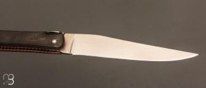    Couteau " Laguiole 12 CM " de Jérôme Lamic - Fatcarbon® et 14C28N