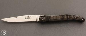   Couteau Laguiole 12 cm par St�phane Rambaud - Plein manche impala