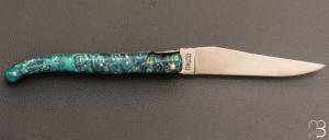    Couteau "Laguiole Primrose 12cm par Laguiole en Aubrac - Loupe de sureau