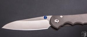     Couteau " Large Inkosi Plain Insingo " par Chris Reeve - MagnaCut et Titane 6Al4V