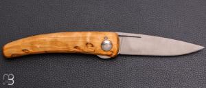 Couteau " LeLozère Randonnée  " par NM Coutellerie - Bouleau