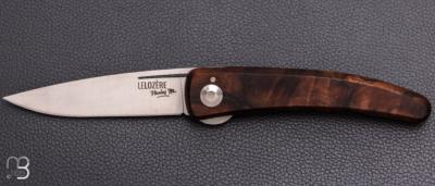 Couteau " LeLozère Randonnée  " par NM Coutellerie - Noyer