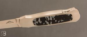    Couteau " Lock-Back 023 " custom  par Warren Osborne - Pierre de Lune