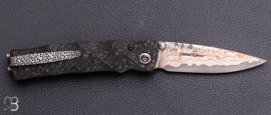 Couteau MC33C-FGB&G Limited Edition 25ème anniversaire par Mcusta