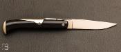 Couteau Chasseur 10 cm Buffle & phacochère par J. Mongin
