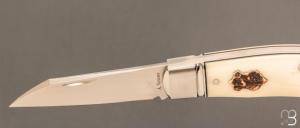    Couteau " Native " par Aleksandr Vetrov - Micarta / M390