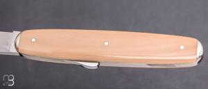   Couteau " Navette 1 pièce cran d'arrêt " de collection par Adrien Vautrin - Mammouth