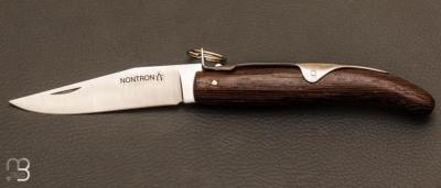 Couteau Nontron Cap modèle 14-18 manche en wengué