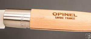    Couteau Opinel N°13 Nouvelle Version + Plumier - Lame inoxydable - hêtre