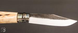  Couteau " Opinel N°09 " custom bois de cerf sambar par Laurent Gaillard