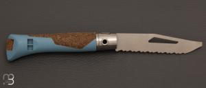  Couteau Opinel Néo7 Alpine "Opiflex®" - Bleu glacier et lame acier inoxydable