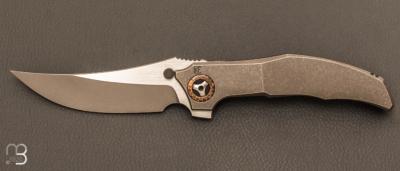 Couteau " Persian Integral " frame-lock par CKF Knives et Peter Rassenti