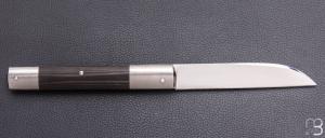   Couteau " Rumilly " custom par Cyril Doche - Fibre de carbone et RWL34