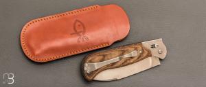     Couteau " Safari " par Éric Parmentier - Micarta et RWL34