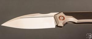     Couteau " Speartak regular Integral Inlays PROTO" de GTKnives - Thomas Gony