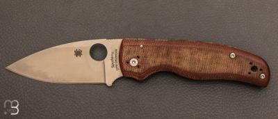 Couteau  "  Spyderco Shaman Cru-wear SPRINT RUN - C229MPCW