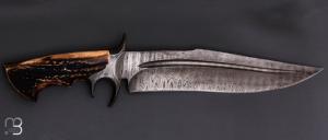     Couteau  " Sub-Hilt Fighter " custom de Claudio Sobral & Ariel Sobral - CAS Knives