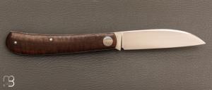 Couteau " Swayback Small " custom de Jean Baptiste Leveque - Gidgee et D2