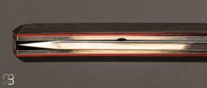    Couteau  " Tanto custom " de Philippe Ricard - Fibre de carbone /  115w8