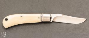 Couteau " Trapper " par Aleksandr Vetrov - Micarta / M390