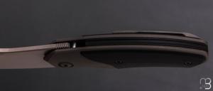 Couteau " UNNAMED#01 SILVER " David Lespect par WE KNIFE