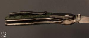   Couteau  "  Viper " custom de Stéphane Sagric - Fatcarbon® et Zirconium
