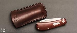   Couteau  " Zulu " par Aleksandr Vetrov - Micarta / M390