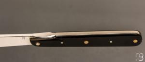 Couteau " Rouennais " par Romain Alvarez - RWL34 et corne de zébu