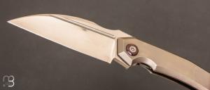 Couteau custom "  First Speartac Intégral "  de GTKnives - Thomas Gony