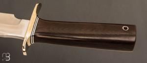    Couteau droit Randall #1 - 7" "All-Purpose Fighting Knife" - Micarta kaki