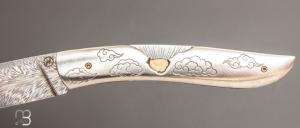   Couteau " le Névé " par Tim Bernard - Damas plume