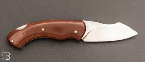    Couteau " lock-back " custom par Silas Coutellerie - Micarta et N690Co