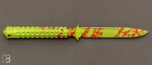    Couteau fixe "116-1Z Zombie Green ADO S/E par Microtech
