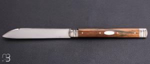    Couteau " Grand Marquis " par Mathieu Herrero - Ivoire de mammouth et lame en XC100