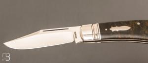    Couteau " Lanny's clip " de Craig Brewer - Rag Micarta