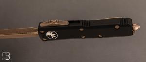 Couteau Automatique Microtech - UTX-85® D/E Bronzed Apocalyptic® Standard - 232-13 AP