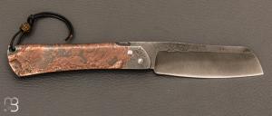   Couteau de poche Piémontais façon higonokami par Mickael Moing 