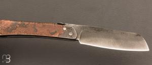   Couteau de poche Piémontais façon higonokami par Mickael Moing 