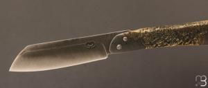   Couteau de poche Piémontais façon higonokami par Mickael Moing 