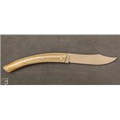 Couteau Le Thiers 11 cm Corne blonde par Cognet