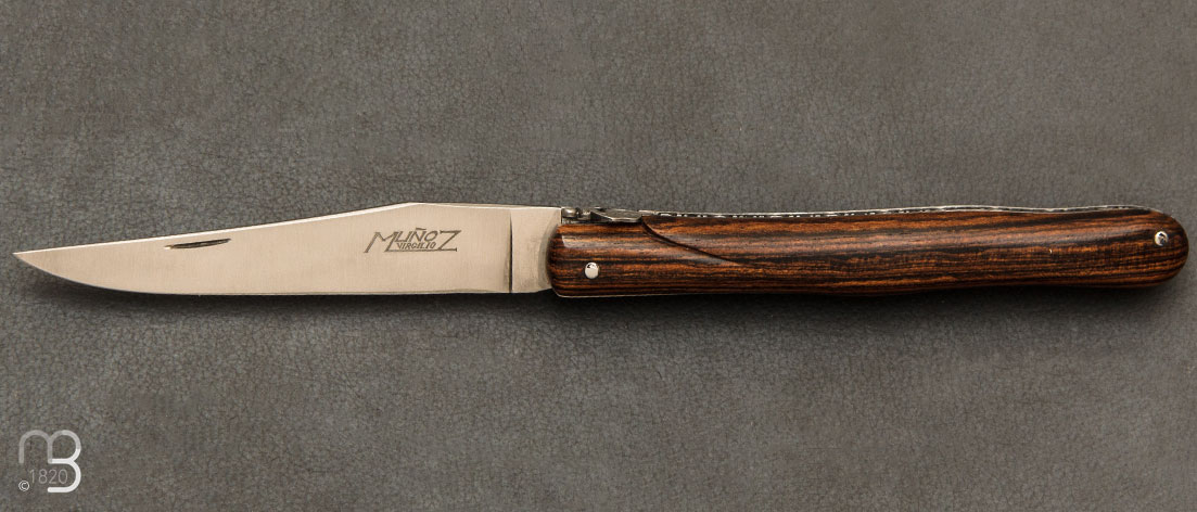 Couteau de collection Laguiole droit bocotte par Virgilio Munoz