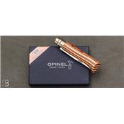 Couteau Opinel N°08 Bouleau Lamellé brun