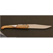 Couteau de poche Bieslois 12 cm Corne blonde par J. Mongin