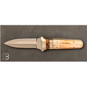 Couteau de botte Ivoire de mammouth par D'Alton Holder n°10